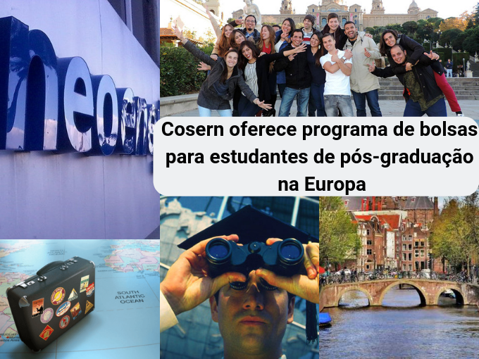 Programa de bolsas de estudo da Cosern na Europa